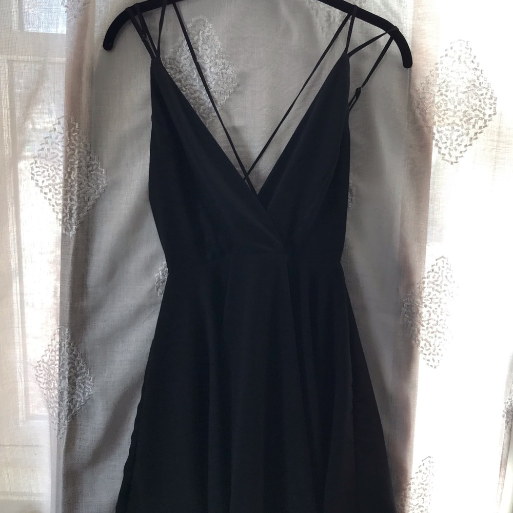 Sexy Strappy Little Black Dress